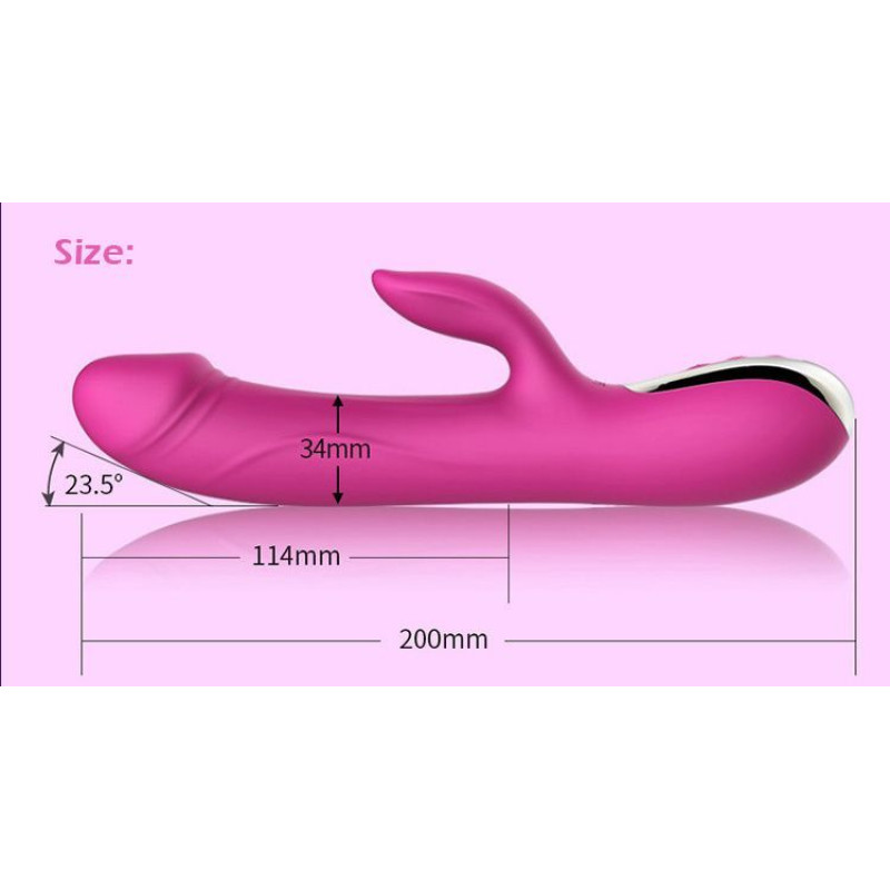 Вибратор-пульсатор Leten Automatical Thrusting Vibrator с подогревом Вибратор-пульсатор Leten Automatical Thrusting Vibrator с подогревом