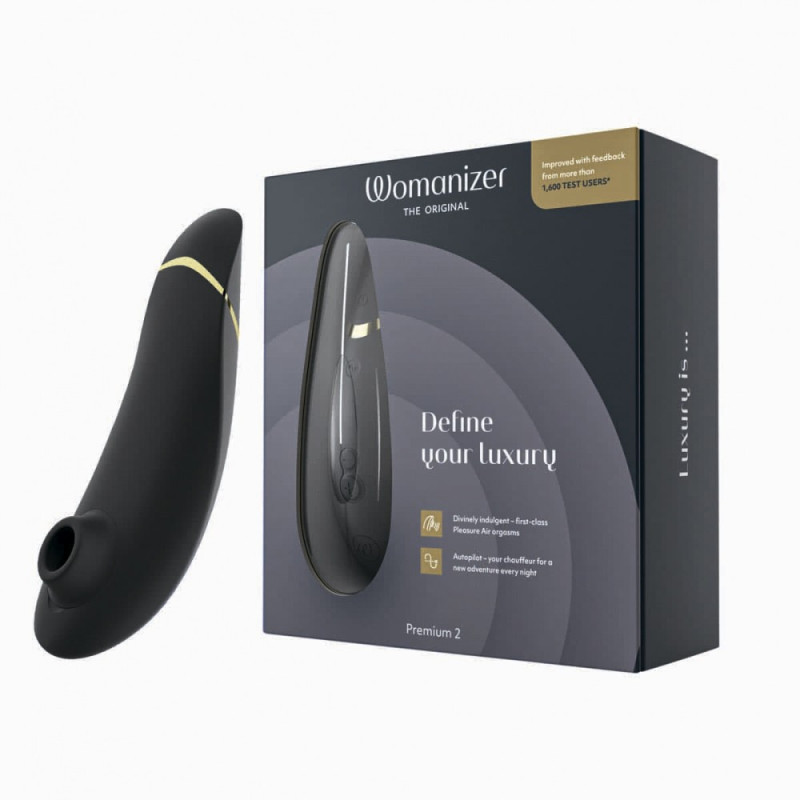 Вакуумный стимулятор клитора Womanizer Premium 2 Black Вакуумный стимулятор клитора Womanizer Premium 2 Black