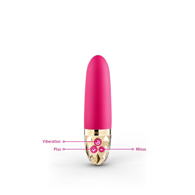 Вібратор Mystim Sleak Freak Pink, 8 режимів, внутрішня та зовнішня стимуляція Вібратор Mystim Sleak Freak Pink, 8 режимів, внутрішня та зовнішня стимуляція