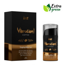 Жидкий вибратор Intt Vibration Coffee (15 мл) EXTRA GREEN