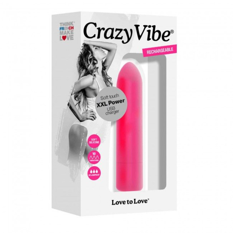 Виброшара Love To Love Crazy Vibe перезаряжаемая Виброшара Love To Love Crazy Vibe перезаряжаемая