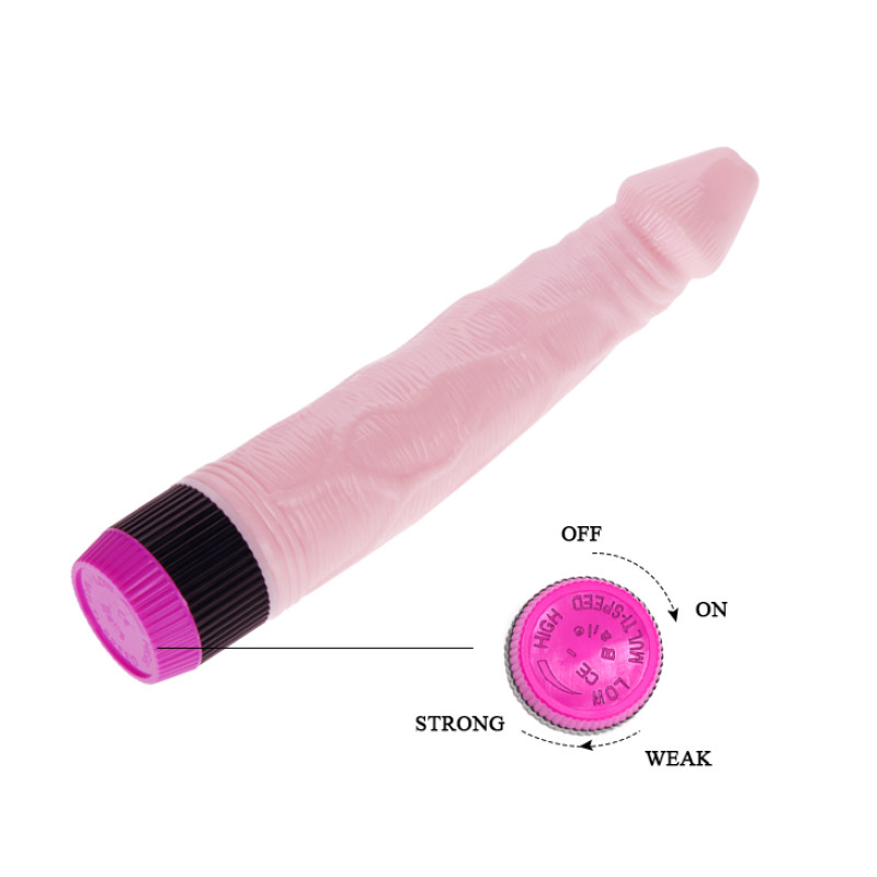Реалистичный вибратор LyBaile Jelly Vibe Телесный Реалистичный вибратор LyBaile Jelly Vibe Телесный