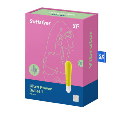 Вибропуля перезаряжаемая Ultra Power Bullet 1 Yellow