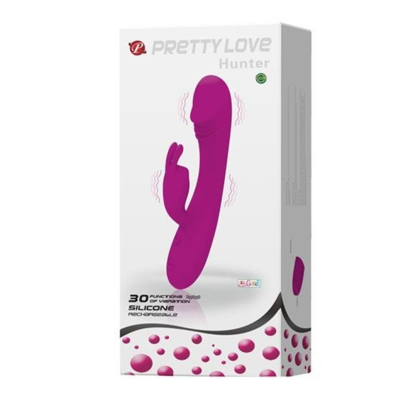 Вибратор Pretty Love Hunter Vibrator Purple Вибратор Pretty Love Hunter Vibrator Purple