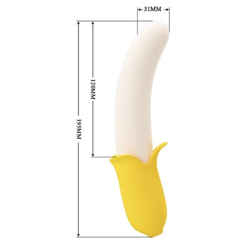 Вибратор Pretty Love Banana Geek Vibrator Вибратор Pretty Love Banana Geek Vibrator