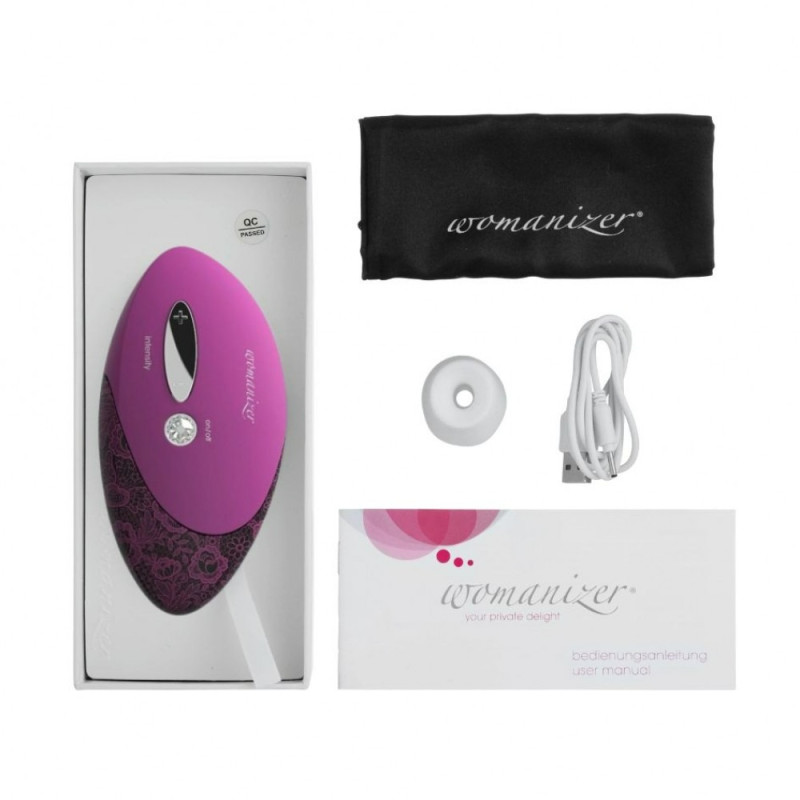 Вакуумный клиторальный стимулятор Womanizer W-500 Magenta Вакуумный клиторальный стимулятор Womanizer W-500 Magenta
