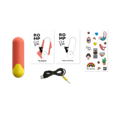 Мощный виброшар Romp Riot Light orange