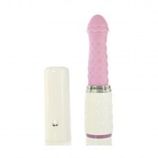 Роскошный вибратор-пульсатор с присоской Pillow Talk Feisty Thrusting Vibrator Розовый