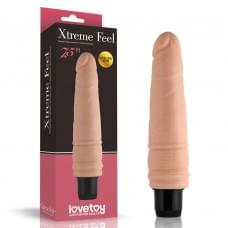 Реалистичный вибратор LoveToy Reel Feel Vibrator Flesh 7,5