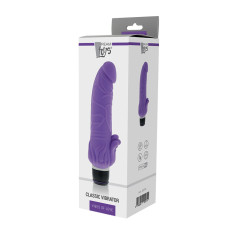 Вибратор Dreamtoys Purrfect Silicone Classic 7 inch Фиолетовый