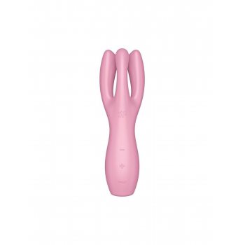 Клиторальный вибратор Satisfyer Threesome 3 Pink с тремя пальчиками