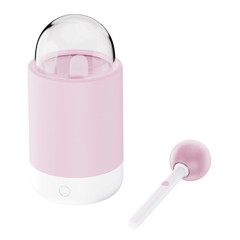 Вібратор-цукерка на паличці KISTOY Pink Pop, зарядний кейс-нічник, 10 режимів вібрації Вібратор-цукерка на паличці KISTOY Pink Pop, зарядний кейс-нічник, 10 режимів вібрації