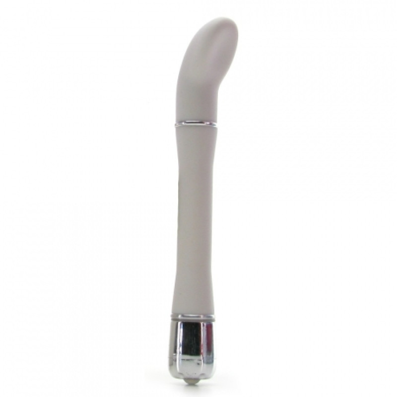 Вибратор California Exotic Novelties Lulu Satin Scoop 12,5X2 см Белый Вибратор California Exotic Novelties Lulu Satin Scoop 12,5X2 см Белый