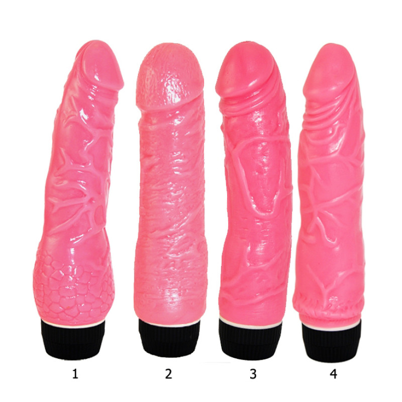 Вібратор латексний Seven Creations 18x4 см 1шт Вібратор латексний Seven Creations 18x4 см 1шт