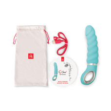 Анатомічний вібромасажер Fun Toys Gjack2 Tiffany Бірюзовий