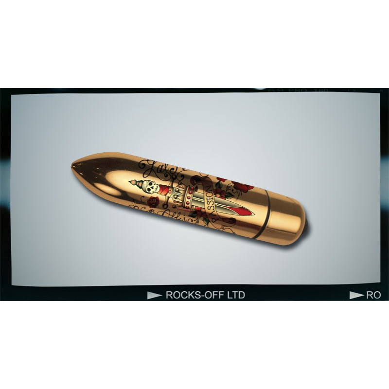 Вібратор Rocks Off RO-80 мм Tattoo Deadly Passion Вібратор Rocks Off RO-80 мм Tattoo Deadly Passion