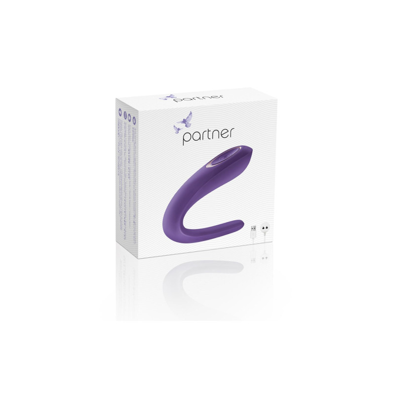 Вибратор для пар Satisfyer Double Classic с одним моторчиком Вибратор для пар Satisfyer Double Classic с одним моторчиком