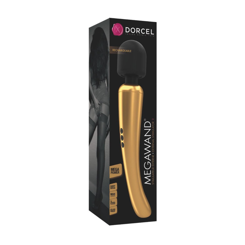 Вибромассажер Marc Dorcel MEGAWAND Золотой