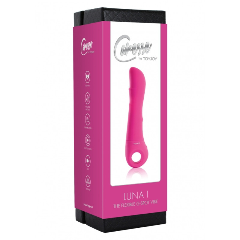 Вибратор Toy Joy Luna I Flexible Vibe 18х3,5 см Розовый Вибратор Toy Joy Luna I Flexible Vibe 18х3,5 см Розовый