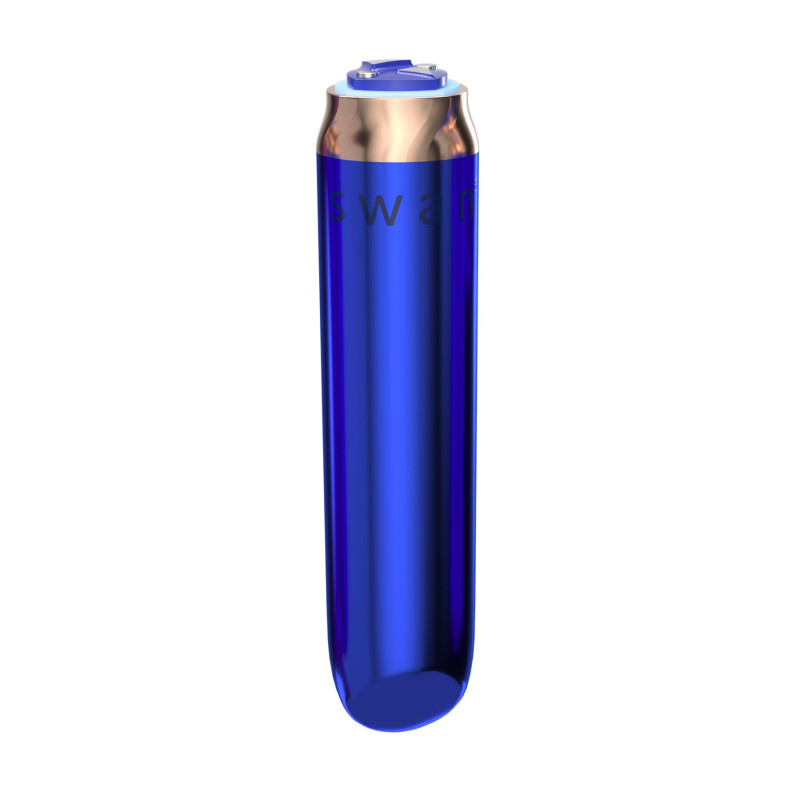 Віброкуля Swan Maximum + Comfy Cuff Blue, суперпотужна, різна інтенсивність, силіконова манжета Віброкуля Swan Maximum + Comfy Cuff Blue, суперпотужна, різна інтенсивність, силіконова манжета
