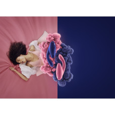 Инновационный бесконтактный вибратор-стимулятор Womanizer Duo Blueberry