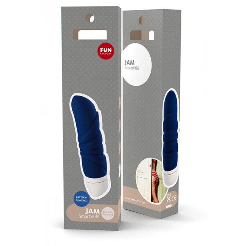 Вибратор Fun Factory Jam Голубой Вибратор Fun Factory Jam Голубой