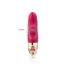 Вібратор-кролик Mystim Hop Hop Bob Fuchsia, потужний мотор, 8 режимів