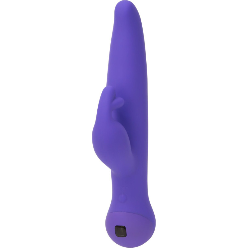 Вибратор-кролик Touch by SWAN - Trio Purple, сенсорное управление, ротация, диаметр 3,8 см