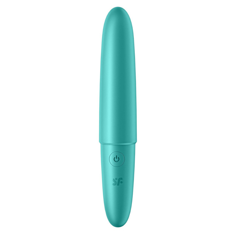Мінівібратор Satisfyer Ultra Power Bullet 6 Бірюзовий Мінівібратор Satisfyer Ultra Power Bullet 6 Бірюзовий