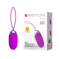 Віброяйце Pretty Love Benson Фіолетове