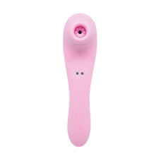 Вакуумный стимулятор с вибрацией Wooomy Smoooch Clitoral Suction & Vibration Pink