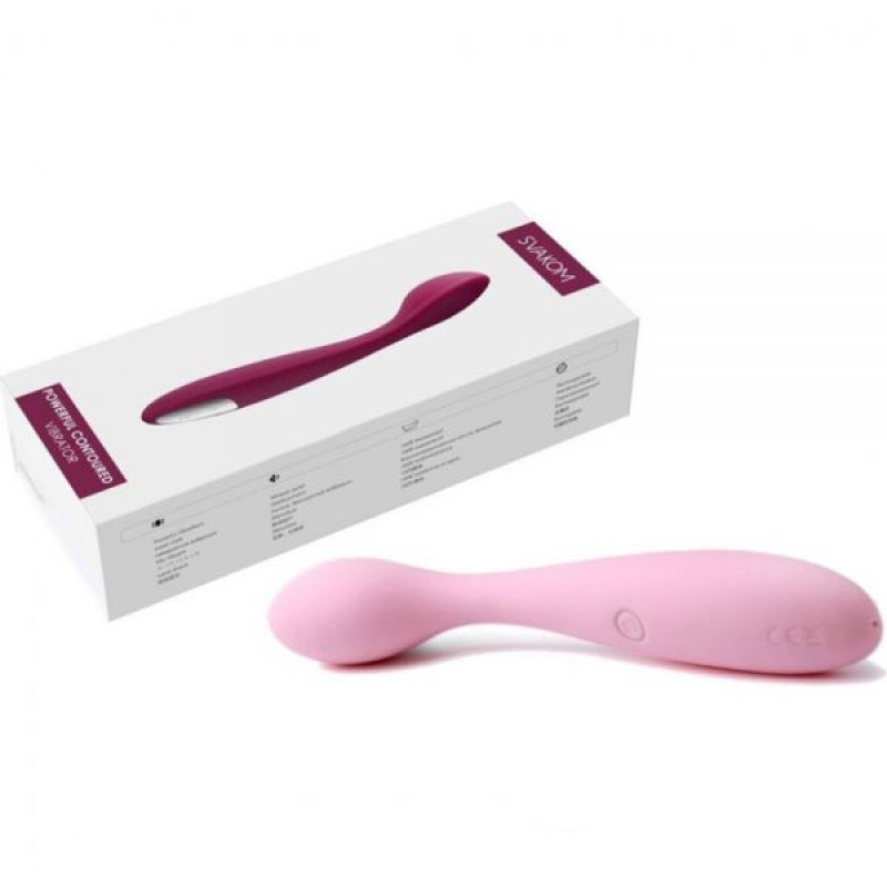 Вибромассажер контурный Svakom Keri Рзовоый Вибромассажер контурный Svakom Keri Рзовоый