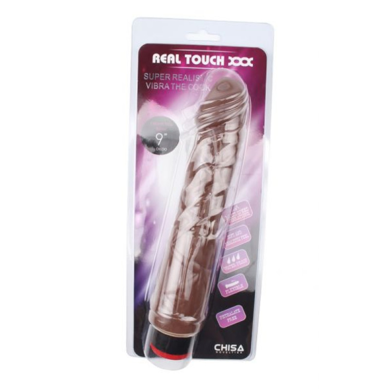 Вибромассажер Chisa 9 Vibe Cock Коричневый 291649 Вибромассажер Chisa 9 Vibe Cock Коричневый 291649