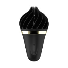 Мороженка спиннатор Satisfyer Lay-On Sweet Temptation Черный/Золотой