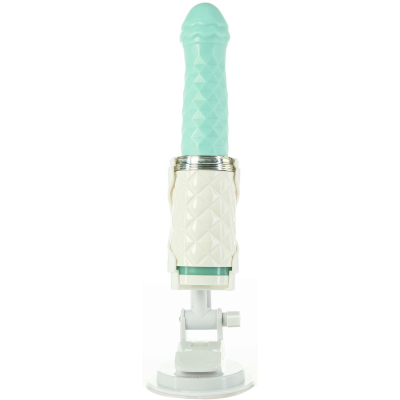 Розкішний вібратор-пульсатор із присоскою Pillow Talk Feisty Thrusting Vibrator Бірюзовий Розкішний вібратор-пульсатор із присоскою Pillow Talk Feisty Thrusting Vibrator Бірюзовий