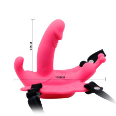 Вибратор бабочка LyBaile Pretty Love Ultra Passionate Harness