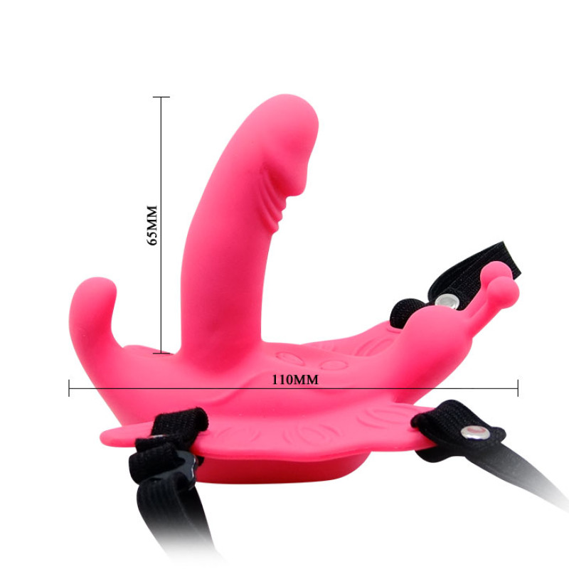 Вібратор метелик LyBaile Pretty Love Ultra Passionate Harness