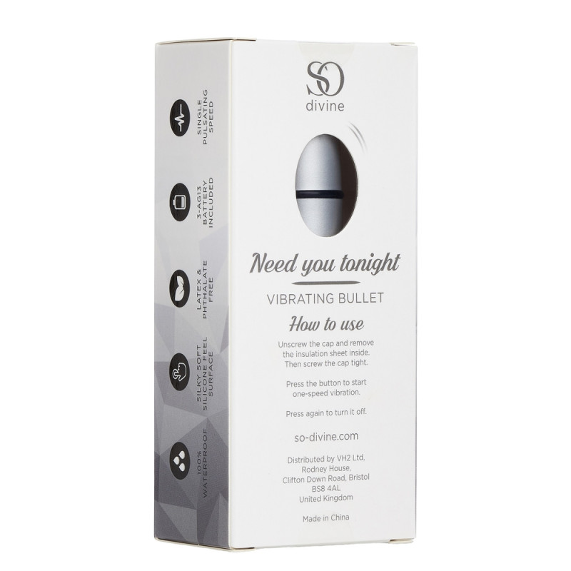 Вибропуля So Divine Need You Tonight Вибропуля So Divine Need You Tonight