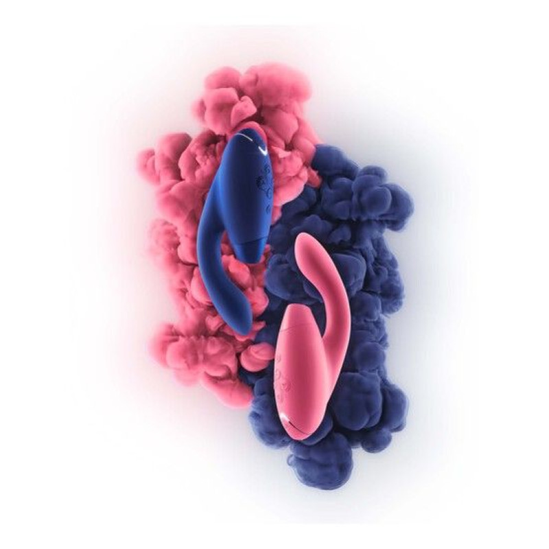 Інноваційний безконтактний вібратор-стимулятор Womanizer Duo Blueberry Інноваційний безконтактний вібратор-стимулятор Womanizer Duo Blueberry