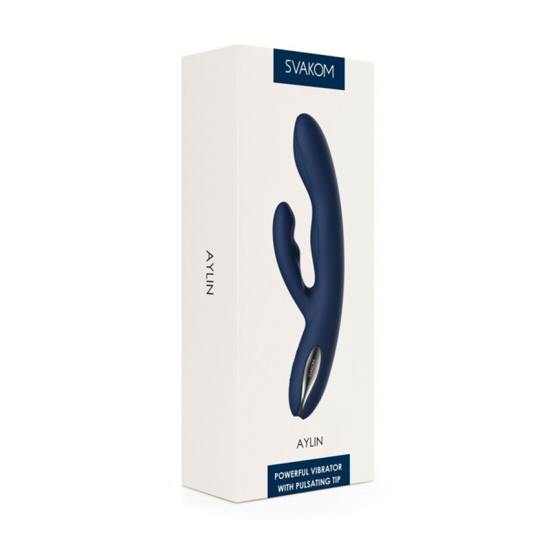 Вибратор-кролик Svakom Aylin, пульсивный участок для точки G Вибратор-кролик Svakom Aylin, пульсивный участок для точки G