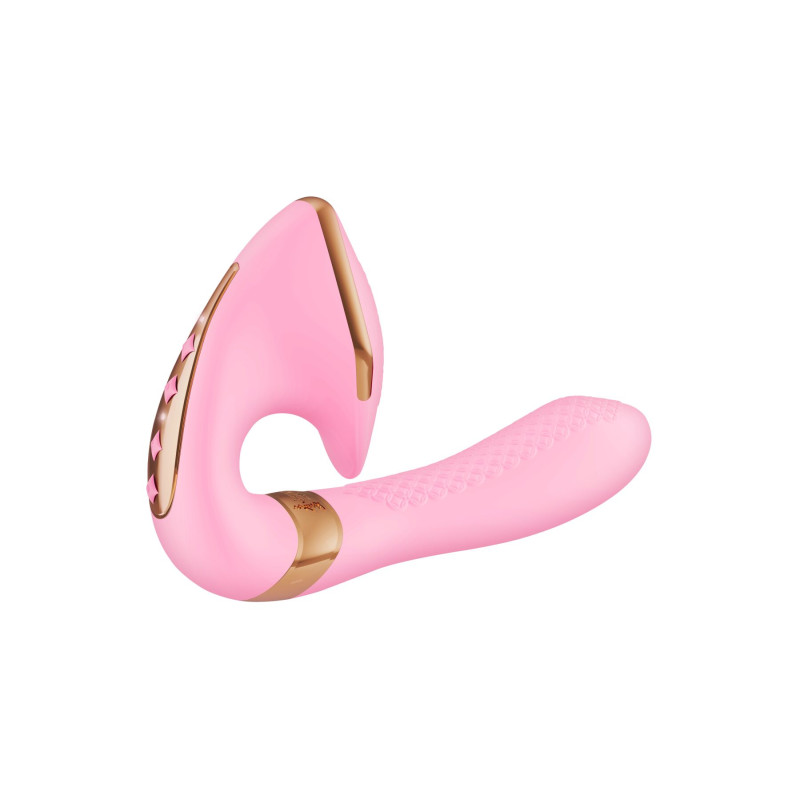 Вагинально-клиторальный вибратор Shunga Soyo Light Pink Вагинально-клиторальный вибратор Shunga Soyo Light Pink