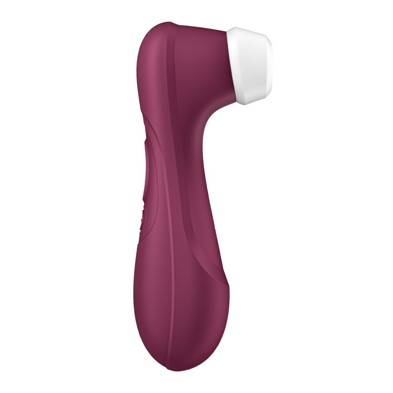 Вакуумний кліторальний стимулятор Satisfyer Pro 2 Generation 3 with Liquid Air Connect App Wіnе Red Вакуумний кліторальний стимулятор Satisfyer Pro 2 Generation 3 with Liquid Air Connect App Wіnе Red