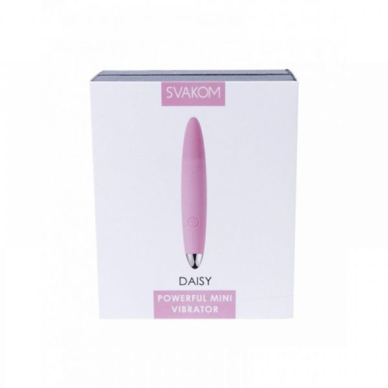 Компактний вібростимулятор клітора Svakom Daisy Рожевий