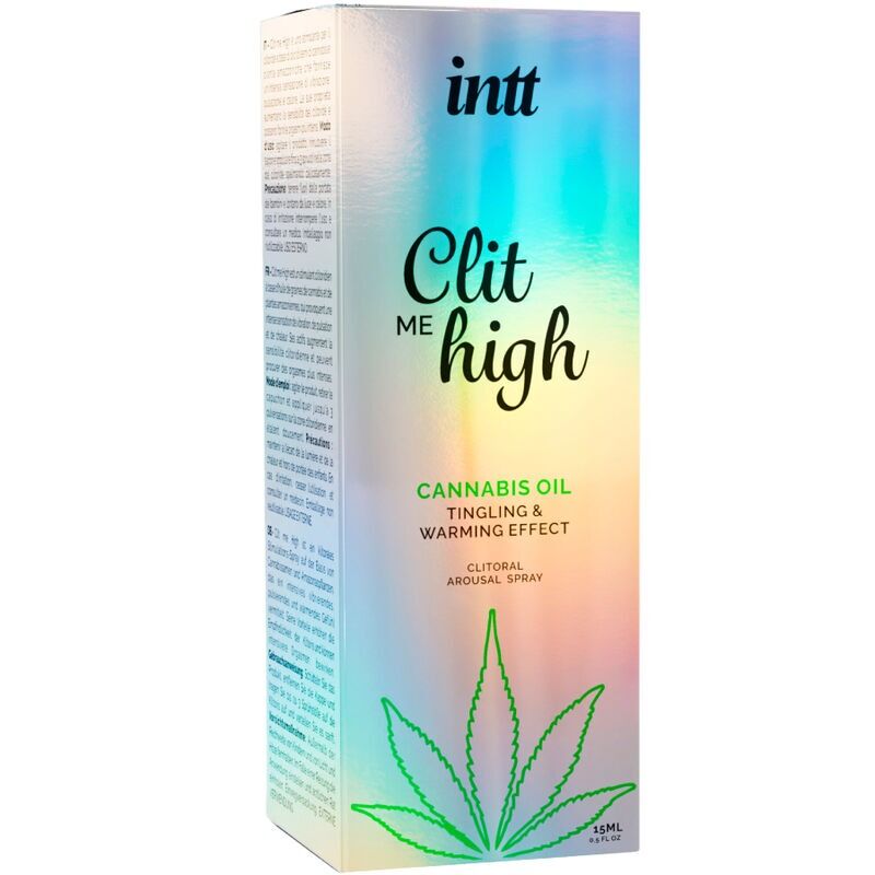 Возбудительный гель для клитора Intt Clit Me On High Cannabis Oil 15 мл, сильная стимуляция Возбудительный гель для клитора Intt Clit Me On High Cannabis Oil 15 мл, сильная стимуляция