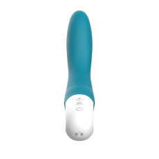 Вибратор точки G Liebe Bend It Rechargeable Ocean Blue, 10 режимов, очень мощный, гибкий ствол