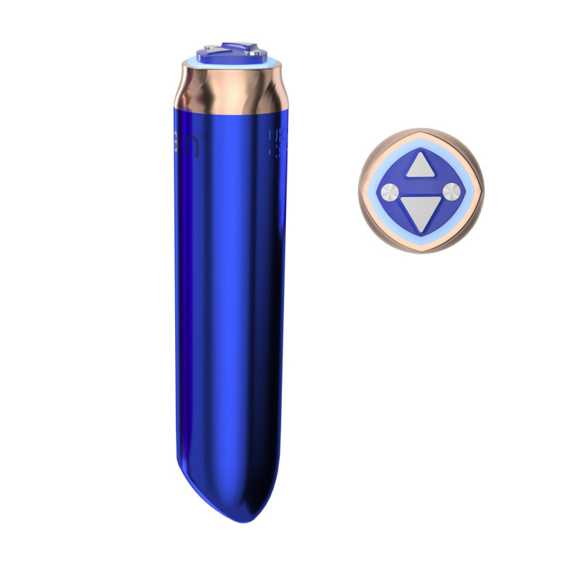 Віброкуля Swan Maximum + Comfy Cuff Blue, суперпотужна, різна інтенсивність, силіконова манжета Віброкуля Swan Maximum + Comfy Cuff Blue, суперпотужна, різна інтенсивність, силіконова манжета