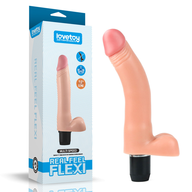 Реалистичный вибратор LoveToy Reel Feel Flexi Vibrator Flesh 9,0 Реалистичный вибратор LoveToy Reel Feel Flexi Vibrator Flesh 9,0