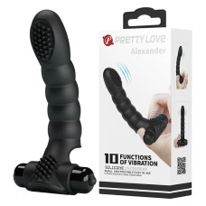 Насадка на палець Pretty Love Alexander Finger Vibrator Black
