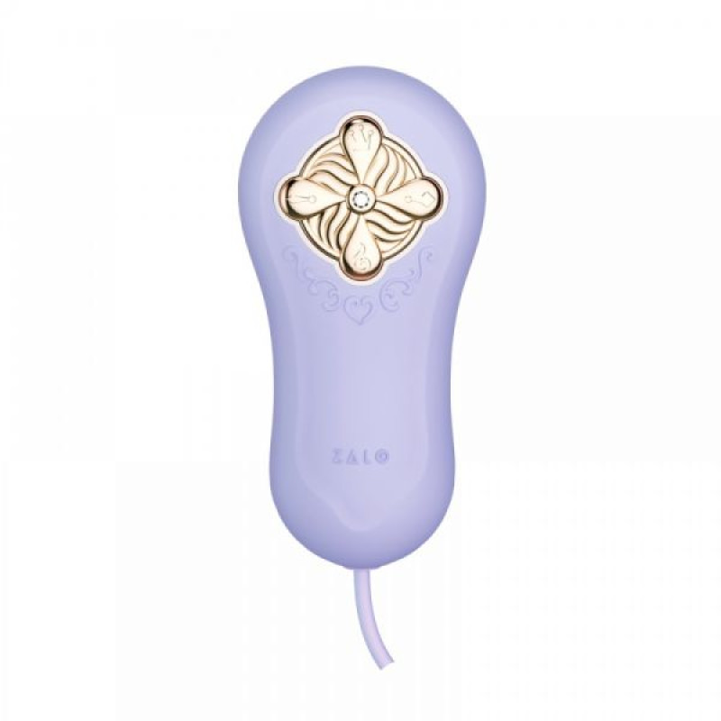 Віброяйце-пульсатор з функцією нагрівання Zalo Temptation Фіолетовий Віброяйце-пульсатор з функцією нагрівання Zalo Temptation Фіолетовий