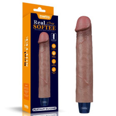 Вибратор LoveToy Real Softee Rechargeable Silicone Vibrating Dildo 9